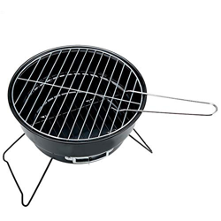 ZR Familia al aire libre camping cocina barbacoa, carbón portátil plegable parrilla, redondo pequeño horno brasero en oferta