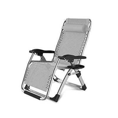 SMEJS Silla Plegable Siesta Moderna y multifunción, sillones reclinables Perezosos con Respaldo, Playa, Vacaciones, hogar, tumbonas portátiles, Cama