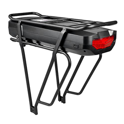 Accolmile Ebike Batería Portaequipajes con Cargador 36V 48V 15Ah/17,5Ah/20Ah/22,5Ah Batería de LON-Litio para Bicicleta Eléctrica 1000W 750W 500W 350W precio