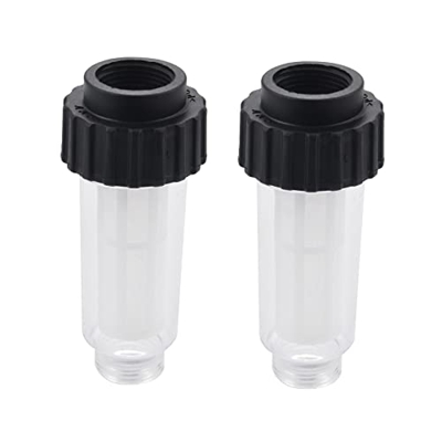 Heritan 2 filtros de filtro de agua para limpieza de alta presión para manguera de jardín para K2-K7
