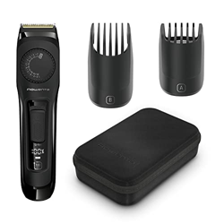 Rowenta Virtuo Xpert TN3841F4 - Cortapelos para barba de hombre, cuchillas de acero inoxidable con revestimiento de titanio, 39 ajustes de autonomía d precio
