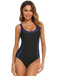 Sykooria Bikini Mujer Conjuntos Brasileño, Verano Playa Traje de BañAdores Traje Mujer, Traje De Baño de Una Pieza Cuello e ​Redondo Traje,Bañador par en oferta