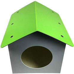 LCZ Caseta de Perro y Gato Resistente a la Intemperie para Interior y Exterior,Gris,S precio
