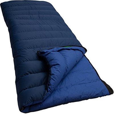 LOWLAND OUTDOOR Companion NC 1 Saco de Dormir de plumón, Azul, 200 x 80 cm