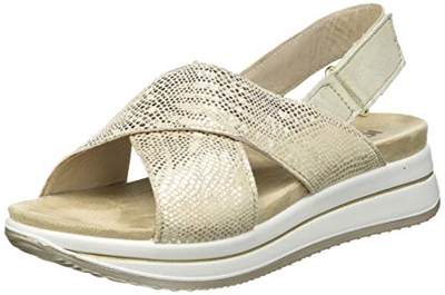 IGI&CO Dsd 71612, Sandalia Mujer, Dorado, 38 EU