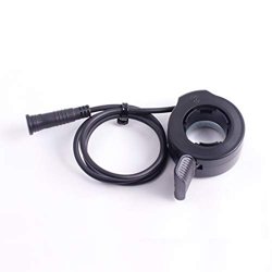 DERUIZ Ebike Pulgar Acelerador Control de Velocidad Asamblea Acelerador Mango Barra Twist para Ebike Bicicleta Eléctrica en oferta