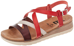 XTI 42715, Sandalia Mujer, Rojo, 39 EU precio