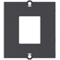 917.062 tapa de seguridad para enchufe Negro 1 pieza(s), Soporte