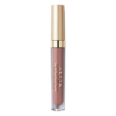 Stila Stay All Day - Lápiz labial líquido de larga duración y sin peso, acabado mate, 25 g (paquete de 1), color beige