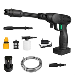 1500W 60 Bar 18000MAH Wireless Alta presión Aavavajillas portátil Lavado de Coches Pistola Aerosol Pistola de Agua Máquina de Limpiador de Alta presió precio