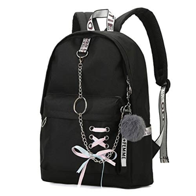BBD Mochila Casual con Gran Capacidad para Juveniles Chica Mujer, Elección Ideal para Uso Diario como Escuela, Compras, Viaje, Secundaria y Universida