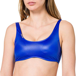 Calvin Klein Bralette-rp Parte Superior de Bikini, Sapphire Blue, XS para Mujer características