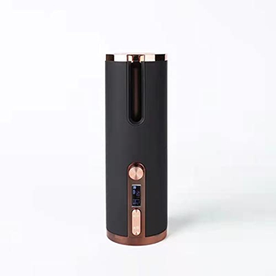 YJYJ Rizador Inalámbrico Auto Curling Iron Cordless Automatic Hair Wand Portable USB Rechargeable Spin Curler Fast Heating with Temperature Regulation