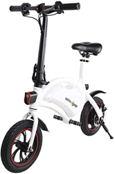 Windgoo Bicicleta Electrica, Bicicleta Electrica Plegable, Velocidad de hasta 25 km/h, Neumáticos de 12" llenos de Aire, Batería de Iones de Litio de  características