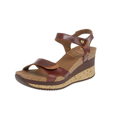 PANAMA JACK Sandalias de Mujer nica Sport B5 Pull-Up Cuero/Bark 40 EU