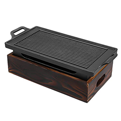 Tripopolis Parrilla de Barbacoa PortáTil Sin Humo Horno de Barbacoa de CarbóN JaponéS Coreano Parrilla de la Barbacoa Horno de Barbacoa Antiadherente  características