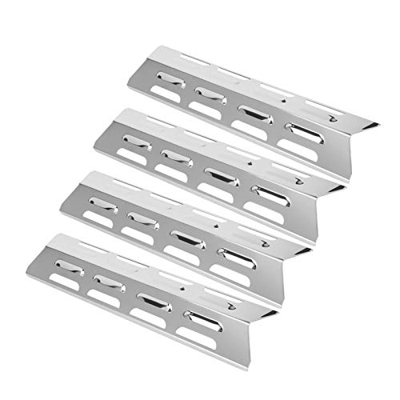 WESE Cubierta de los Quemadores de la Parrilla, Placas de Calor de la Parrilla de la Barbacoa Durable para la Parrilla Que Acampa