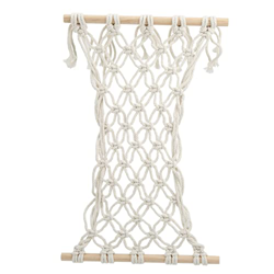 Les-Theresa Hamaca de Frutas y Verduras Hamaca de Cocina Material de Hilo de algodón Ahorro de Espacio Respetuoso con el Medio Ambiente Cesta Colgante precio