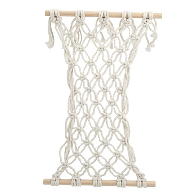 Les-Theresa Hamaca de Frutas y Verduras Hamaca de Cocina Material de Hilo de algodón Ahorro de Espacio Respetuoso con el Medio Ambiente Cesta Colgante