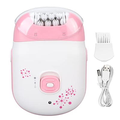 Depiladora Eléctrica para el Cuerpo, Depiladora Facial para Mujeres Depiladoras Depiladoras, con Carga USB, Herramienta de Depilación Portátil E Inalá
