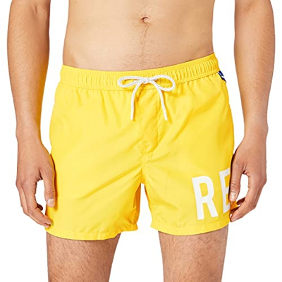 REPLAY LM1077.000.82972R Baador para Hombre, 303 Amarillo Brillante, S