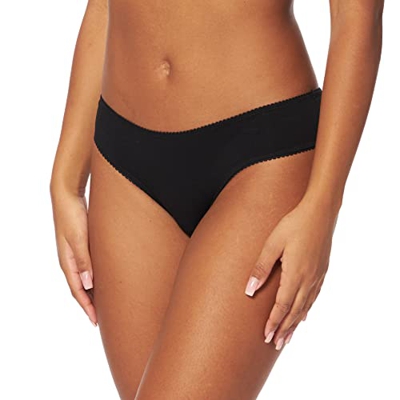 United Colors of Benetton Slip 3OP81S1X9 Bikini Estilo Ropa Interior, Nero 100, M para Mujer