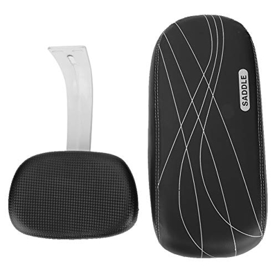【𝐏𝐫𝐨𝐦𝐨𝐜𝐢ó𝐧 𝐝𝐞 𝐒𝐞𝐦𝐚𝐧𝐚 𝐒𝐚𝐧𝐭𝐚】con un sillín de bicicleta con respaldo, sillín trasero de cuero de PU para bicicleta, accesorio de bicicleta de instalació