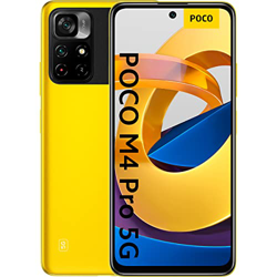 Xiaomi Poco M4 Pro 5G - Smartphone 128GB, 6GB RAM, Dual Sim, Amarillo en oferta