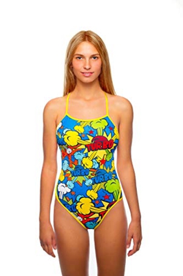 Turbo Power Pop Turbo Bragas de Bikini, Multicolore, Medium para Mujer