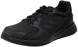 adidas Response Run, Road Running Shoe Hombre, Core Black/Core Black/Core Black, 43 1/3 EU en oferta