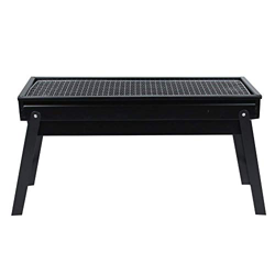Parrilla De Barbacoa Al Aire Libre Parrilla De Barbacoa Plegable Sin Humo Parrilla De Carbón para Barbacoa Horno Doméstico Portátil para Picnic Jardín en oferta
