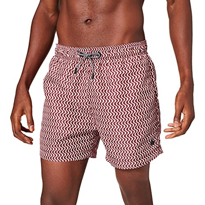 Superdry SD Studios Swim Short Bermudas, Port Wave, M para Hombre