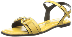 Tamaris 1-1-28106-26, Sandalia Mujer, Negro Y Ocre, 41 EU en oferta