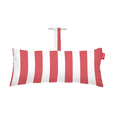 Fatboy® Headdemock Superb Pillow Rojo (Rayado) | Almohada de Hamaca | Cómoda Almohada de Hamaca Superb para Exteriores