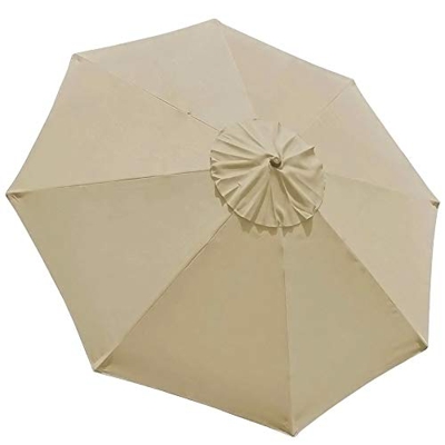 EliteShade - Toldo de Repuesto para sombrilla de Patio de 2,74 m