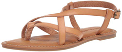 Amazon Essentials Shogun Casual Strappy Sandal Sandalia con Pulsera, Natural, 43 EU en oferta