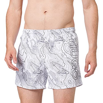 Hugo Boss Saikai Baador para Hombre, White100, L