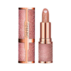 Glitter Star Lápiz labial Lápiz labial brillante Larga duración Impermeable Brillo de labios Maquillaje de labios Cosmético Brillo metálico Lápiz labi en oferta