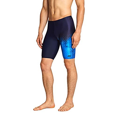 Zoggs Irony Jammer, Bañador Hombre, Azul (Black/Blue), UK M/Waist 34"