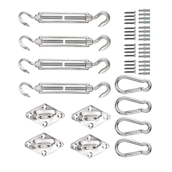 Yanjianhon Accesorios de Motocicletas M6 Accesorios Tarjetos Sombrillas Sombrillas Sora de Acero Inoxidable Kit de Hardware para jardín Sombrilla Snai precio