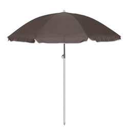 QZH Parasol de toldo 8 Varillas Postes de Acero Paraguas de Viaje Compacto para la Playa, Sombrilla Ajustable para jardín Patio Sombrilla Fácil Almace precio