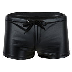 Alvivi Pantalones Cortos Ropa Interior Atractiva para Hombre Boxer Bañador Pantalón Corto Slip de Deporte M-XL Negro XL características