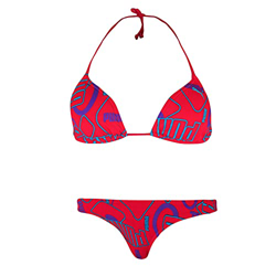 PUMA Bikini Sportive Triangle -, Color Amarillo, Talla DE: XS en oferta