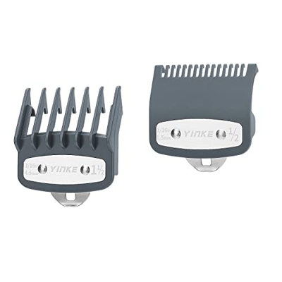 Peines-Guía Accesorios para Wahl Cortapelos, Barberos y Afeitadoras Corporales,2 longitudes de corte son 1,5 mm y 4,5 mm Kit de recortador barba (2PCS