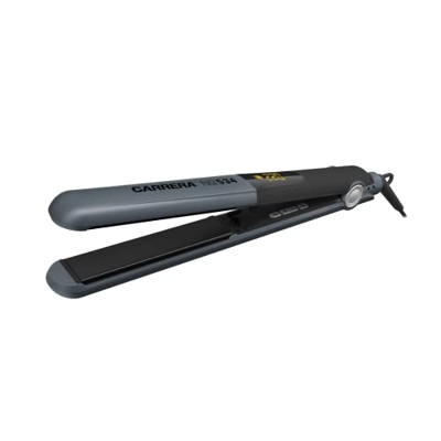 Planchas CARRERA N.º 534 con función de ionización permanente | Temperatura regulable entre 140 y 220 °C| Planchas para el pelo con revestimiento cerá