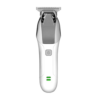 Kemei Cortadora de pelo para hombres profesional Peluquerías Barberas Trimmer inalámbrico recargable Kit de aseo de corte de pelo con 6 guías Peine T 