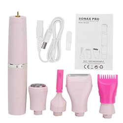 Afeitadora eléctrica 4 en 1 para mujeres, afeitadora de bikini funcional múltiple para cuerpo, piernas y rostro características