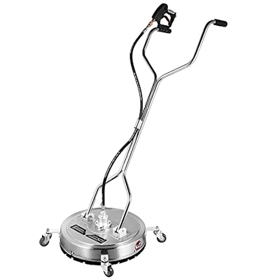 Limpiador de Superficies para Lavadora a presión,4000 PSI Limpiador Superficies Planas de Acero Inoxidable 20'' para Lavadora presión,Limpiador de Sup