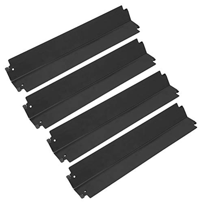 Placa de Calor para Barbacoa de 4 Piezas, Placa de Calor de Gas de Acero Inoxidable de Alta Dureza de Alta Seguridad para Carpas de Calor para el Hoga