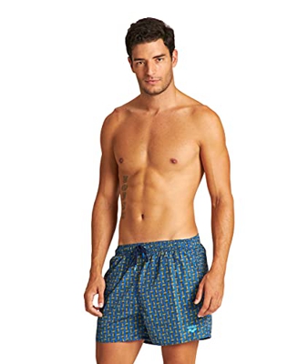 ARENA Shorts de Playa Hombre Fundamentals Allover